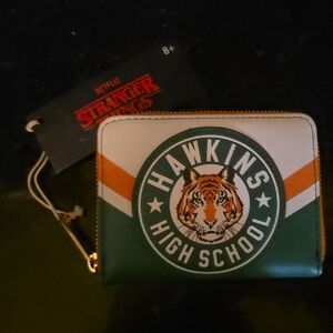 Loungefly Green and Orange Stranger Things Wallet